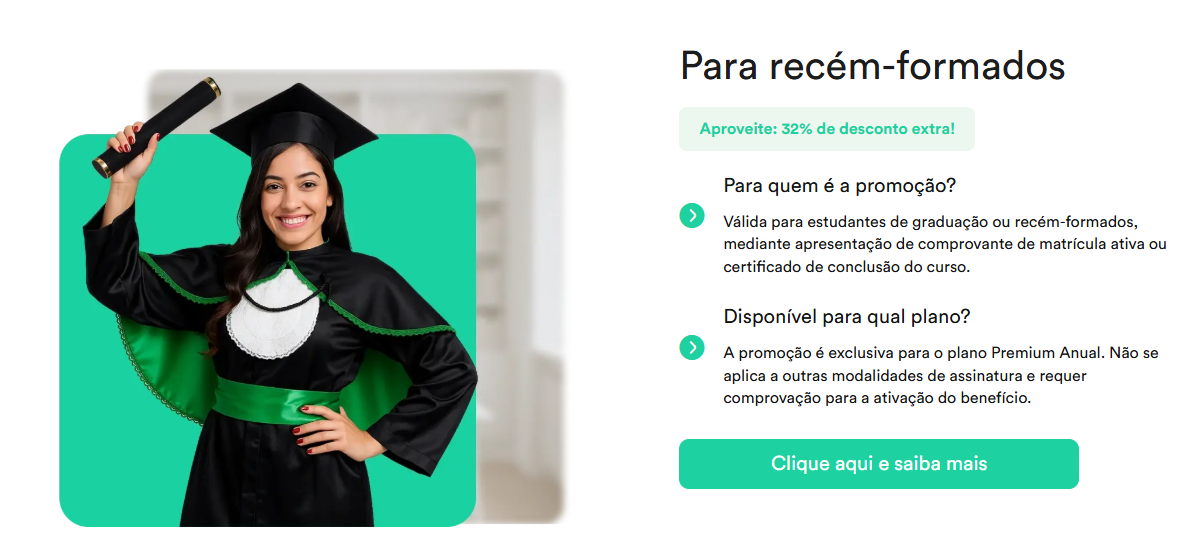 Plano para Recém Formados WebDiet